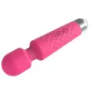 Klitoris-Massagegerät Erolab Wand-M MFN01r Rosé Pink — kompakter Massagestab im Zauberstab-Stil