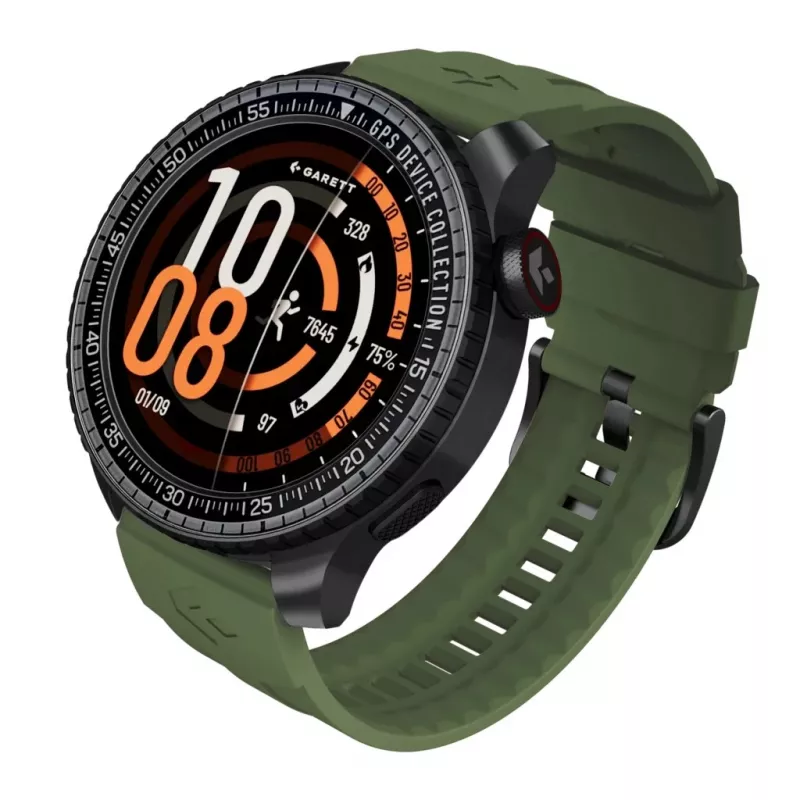 Smartwatch Garett Compass GPS schwarz — Garett Compass GPS Smartwatch, schwarz