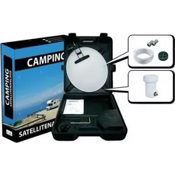 Satellitenantenne Megasat 1500080 Schwarz Weiß