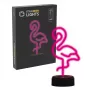 Tisch/Dekorative LED-Lampe MANTA SNL79PK rosa Flamingo – LED-Dekorationsleuchte