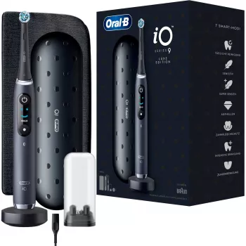 Oral-B iO Series 9 Luxe Edition Schwarz Onyx Zahnbürste