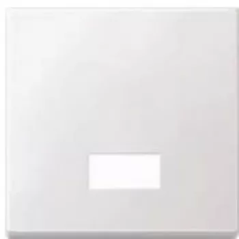 Lichtschalter Merten 433819 — einpolig, Thermoplastgehäuse, weiß