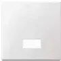Lichtschalter Merten 433819 — einpolig, Thermoplastgehäuse, weiß