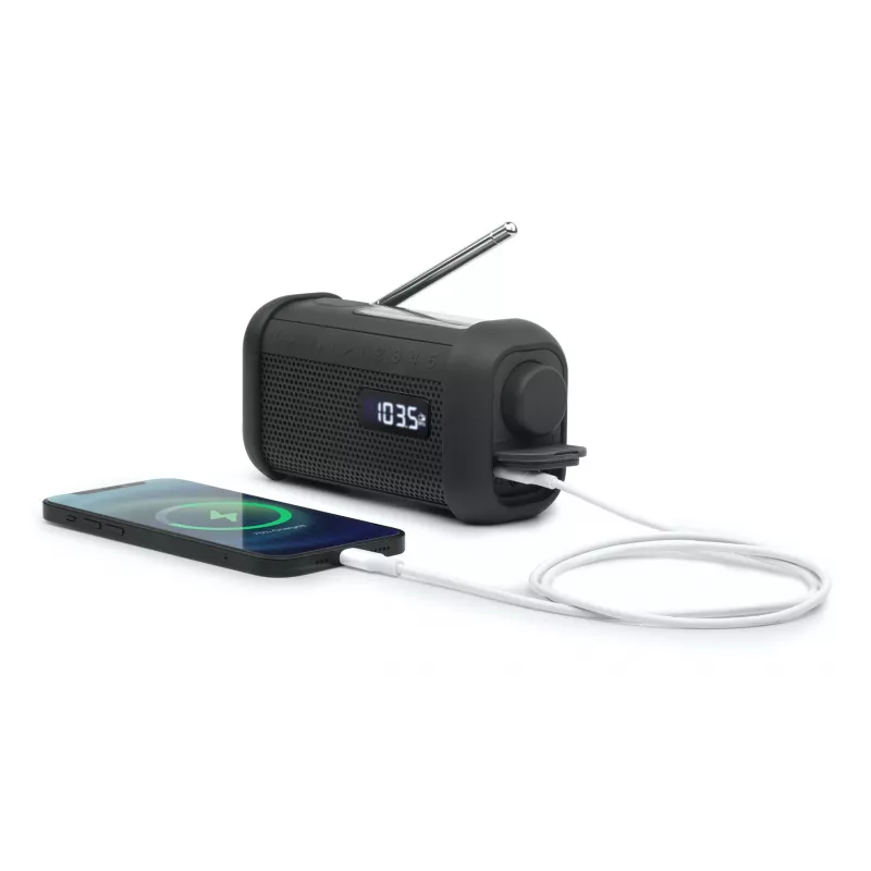 Muse MH-08 MB tragbarer/Party-Lautsprecher Schwarz