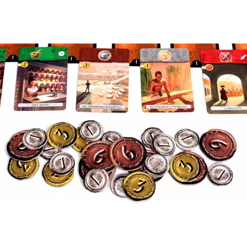 Brettspiel 7 WONDERS OF THE WORLD – DUEL (POLNISCHE VERSION)