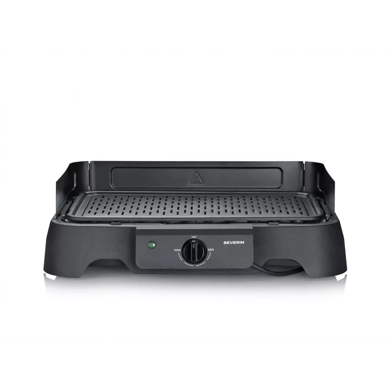 Tisch-Elektrogrill SEVERIN PG 8595 — 2000 W, rechteckige Grillfläche, schwarz