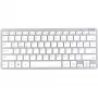 Kabellose Tastatur Inca IBK-569BT Bluetooth 78 Tasten Metallic Silber