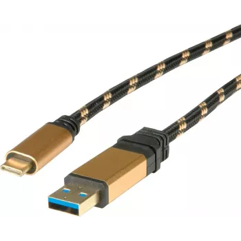 ROLINE Gold - USB-Kabel - USB Typ A (M) auf USB-C (M)