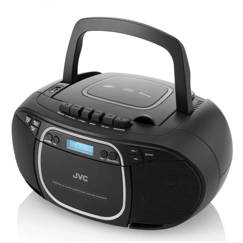 JVC RC-E561B-DAB CD-Player Schwarz Tragbarer CD-Player