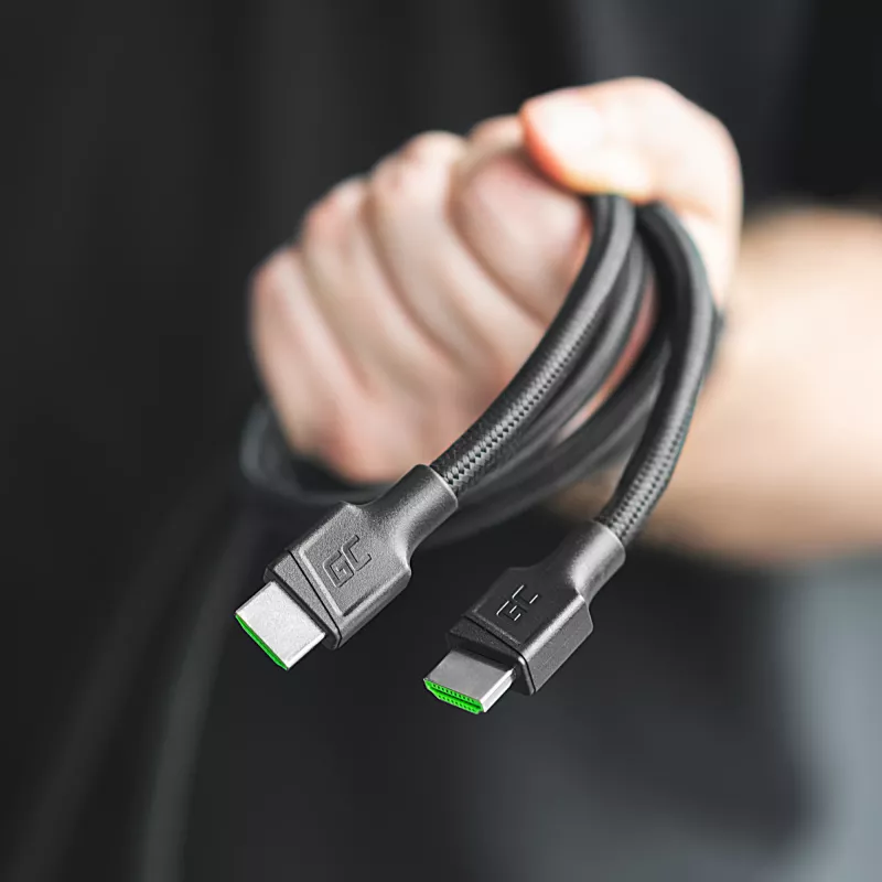 Green Cell HDGC02 HDMI-Kabel 3 m HDMI Typ A (Standard) Schwarz (HDGC02)