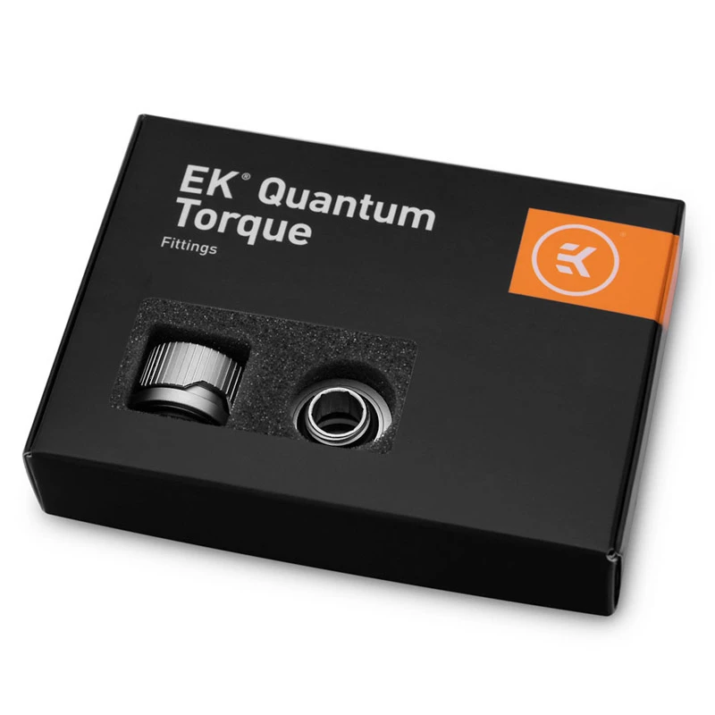 EK Water Blocks EK-Quantum Torque HDC 14 - 6er-Pack, Satin Titan