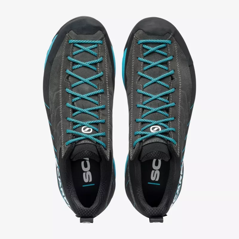 Scarpa Mescalito GTX Schuhe - Shark/Azure 41.5