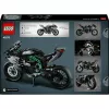 LEGO Technic Motorrad-Modell Kawasaki Ninja H2R 42170 — 1:1-Maßstabs-Nachbildung, 643 Teile, Bauanleitung, für Kinder ab 10 Jahren
