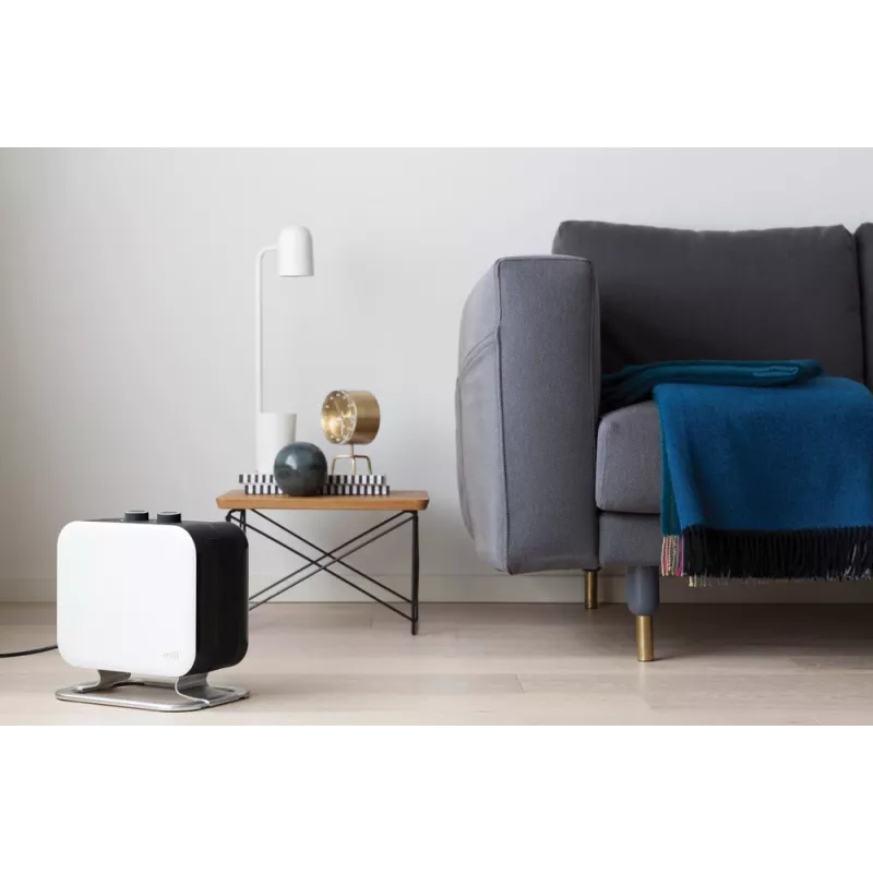 Mill | Heizgerät | CUS1800MECWA | Heizlüfter | 1800 W | Anzahl der Leistungsstufen 2 | Geeignet für Räume bis 10-30 m² | Weiß