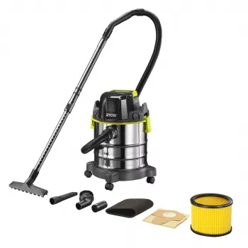 RYOBI R18WDV-0 Staubsauger 18V One+ Schwarz, Grün