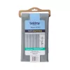 Duschvorhang Beldray LA028268LGRYUFFEU7 Antibac Grau – antibakterieller Badvorhang, Standardgröße