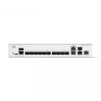 Netzwerk-Switch Cisco Catalyst C1300-12XS Managed L2/L3, 12 x 10Gb SFP+, 240 Gbit/s, 16k MAC, Rackmontage, grau