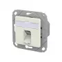 METZ CONNECT Anschlussdose E-DAT C6A LSA++ 1 Port UPk reinwei