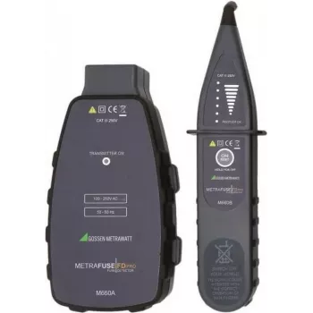 Gossen Metrawatt Detektor für Sicherungen und Leitungsschutzschalter, CAT III 250 V (M660C)