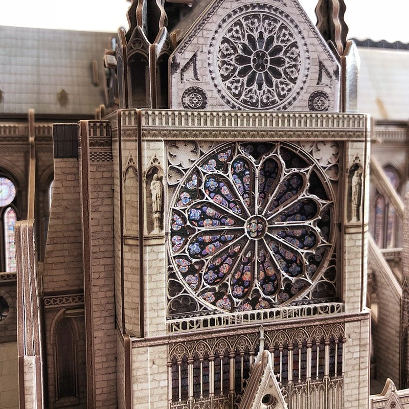 3D Puzzle CubicFun Notre Dame, 293 Teile, maßstabsgetreues Modell der Kathedrale