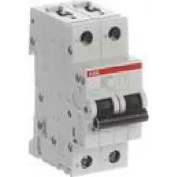 ABB STOTZ-KONTAKT Leitungsschutzschalter 10kA 6A B 2p S202M-B6UC (2CDS272061R0065)