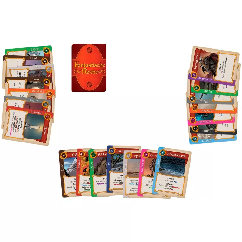 Fantastische Reiche, Kartenspiel