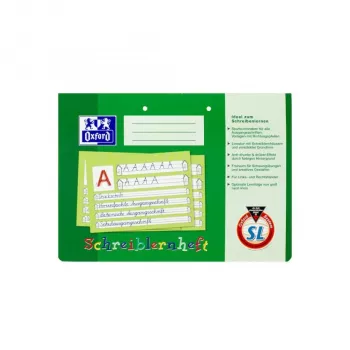 Schreibheft Oxford 100050089 A4 Grün 80 g/m²