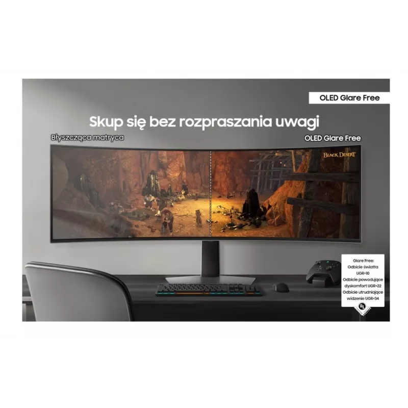 Monitor Samsung Odyssey G9 OLED 49 Zoll OLED 5120 x 1440