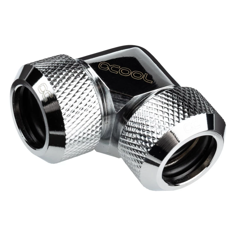 Fitting Alphacool 17410 Messing Nickel Silber 34mm
