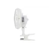 Adler | Ventilator mit Klemme | AD 7317 | Tischventilator | Weiß | Durchmesser 15 cm | Anzahl Geschwindigkeiten 2 | 30 W