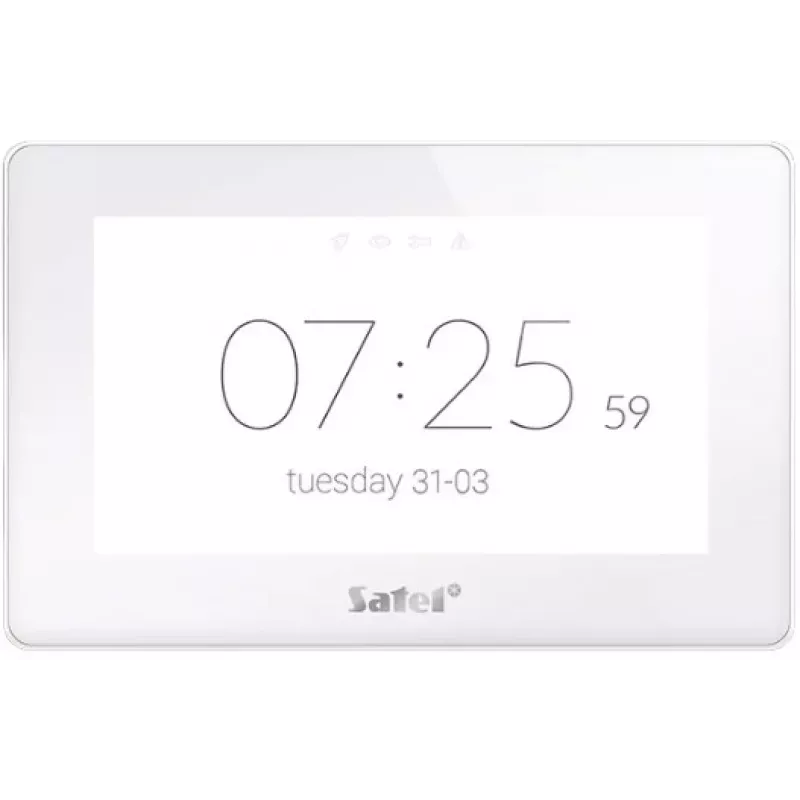 Touchscreen-Bedienteil Satel INTEGRA INT-TSH2-W