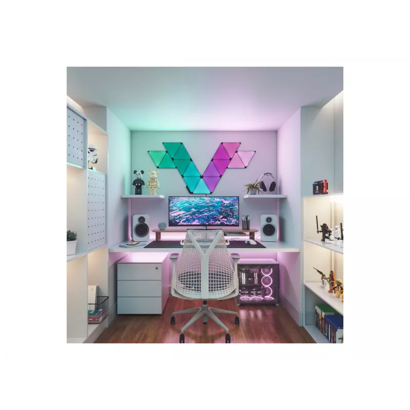 Smart Panel Nanoleaf NL47-0101TW-3PK WLAN Schwarz 3 Stück