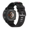 Polar Grit X Pro - Titanium - Sportuhr mit Armband - perforiertes Leder - grau - Bandgröße: M/L - Display 3cm (1,2 inch) - Bluetooth - 41 g (90085777)