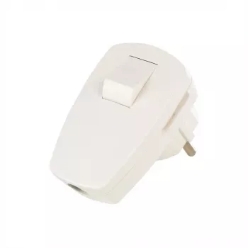 Elektrischer Netzstecker Bachmann 911.271 Weiß