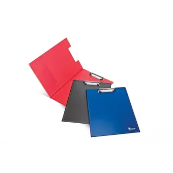 Clip Pad Forpus, faltbar, A4, Schwarz