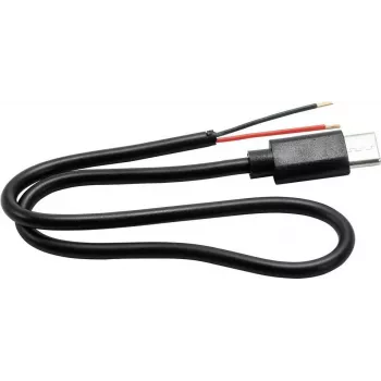 USB-C-Kabel zu 2x offenen Kabelenden 30 cm Omnitronic 30222105