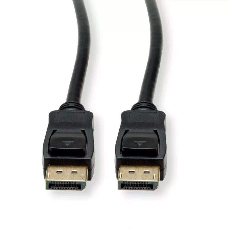 Value DisplayPort-Verbindungskabel DisplayPort-Stecker, DisplayPort-Stecker 1,50 m Schwarz 11.99.5798 Geschirmt