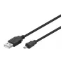 Microconnect USBAMB82 USB-Kabel USB 2.0 1,8 m USB-A Mini-USB-B Schwarz