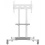 TV-Ständer ONKRON TS1351-W für 32–65 Zoll Fernseher, Weiß, Universeller Bodenständer