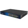 ALLNET 16+2P PoE Switch ALL-SG8418PM – 18-Port-Gigabit, 16 PoE-Ports, 2 Uplink-Ports