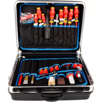 Werkzeugkoffer Knipex 24-teilig 00 21 05 HLS robuste Ausführung