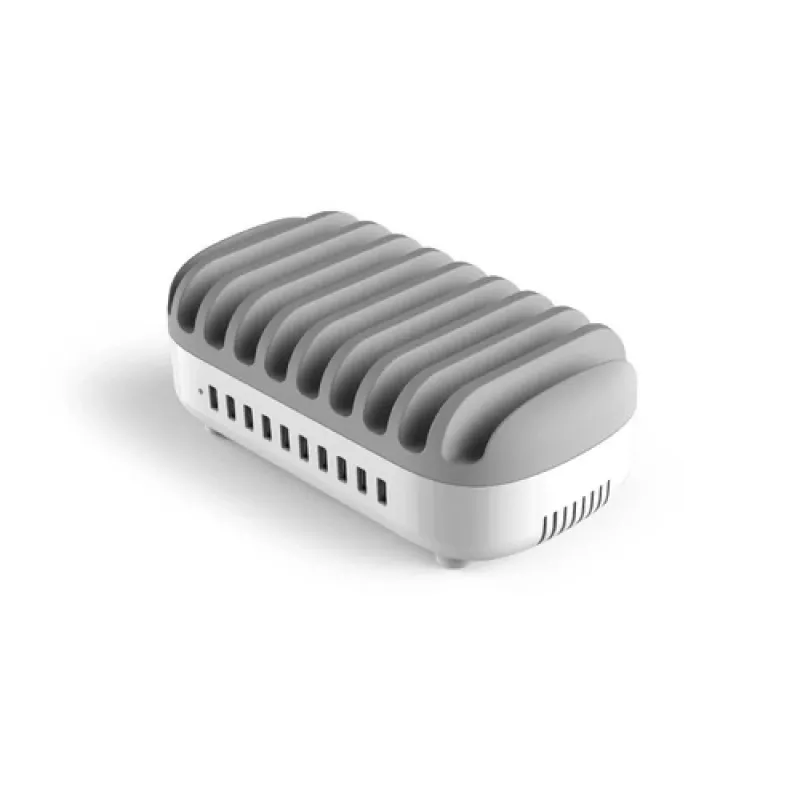 Compulocks 10-Port USB-Ladestation mit UK-Stecker - Ladestation - 120 Watt - 2,4 A - 10 Ausgangsports (USB) - Vereinigtes Königreich