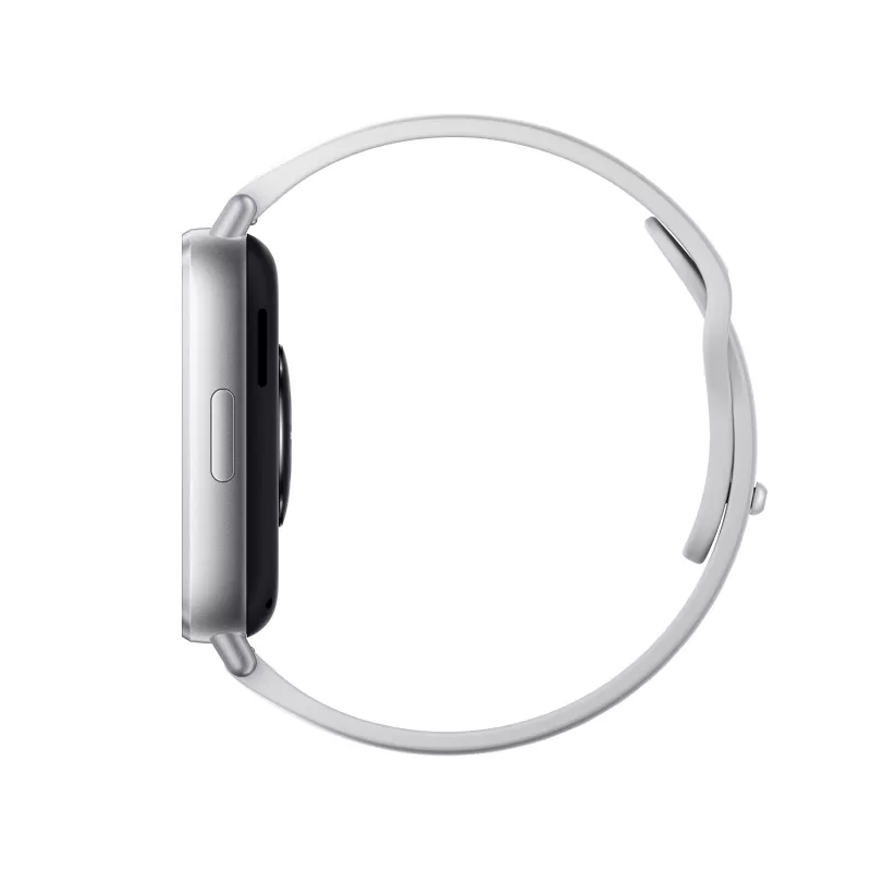 Smartwatch Xiaomi Redmi Watch 5 Active — 2 Zoll (5,08 cm) LCD, 320×385, 470 mAh, silber, TPU-Armband, 42,2 g