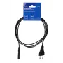 Savio CL-100 Netzkabel Schwarz 1,8 m IEC Typ E (3,4 mm, 3,1 mm) IEC C7