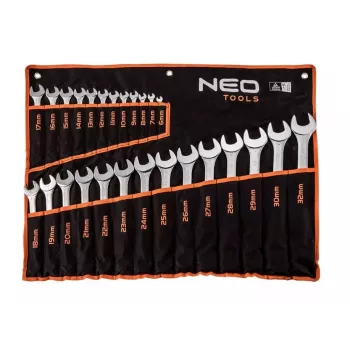 Neo Tools Schraubenschlüssel 6-32 mm, 26-teiliges Set