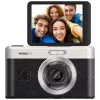 Kodak PIXPRO C1 Kompaktkamera schwarz – 13 MP CMOS – Full HD – 2,8-Zoll-Klapp-LCD
