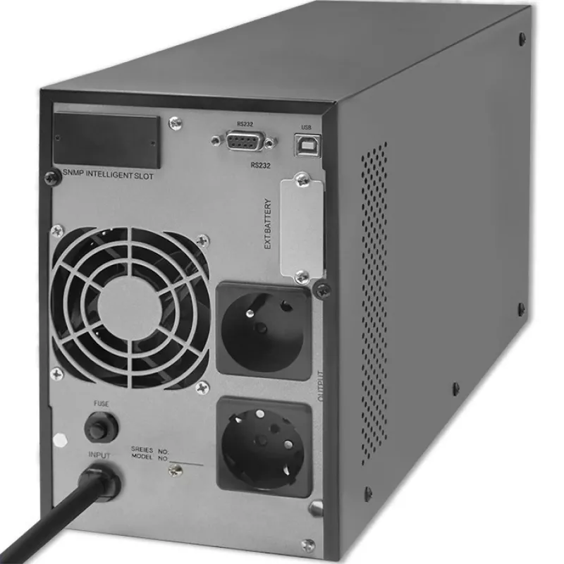 Unterbrechungsfreie Stromversorgung QOLTEC 53981 On line 2kVA, 2000 VA Kapazität