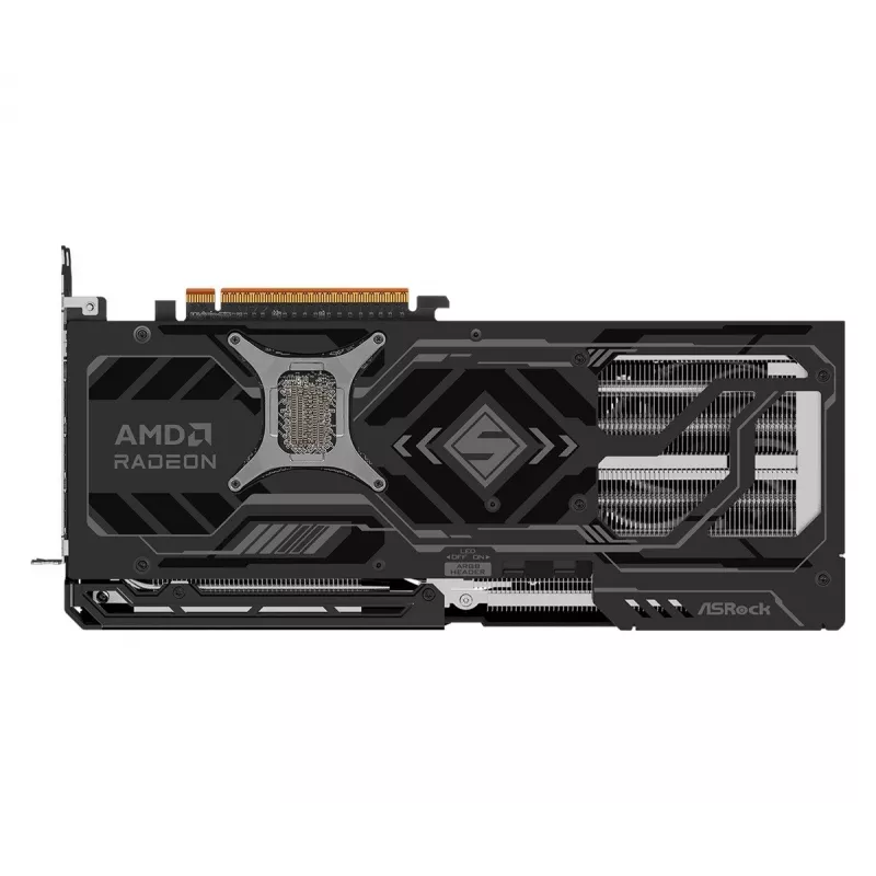 ASRock Radeon RX 9070 XT 16GB Steel Legend Dark Grafikkarte