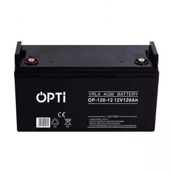 Batterie Volt AGM OPTI 120Ah — 120 Ah Absorbent Glass Mat Bleibatterie