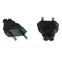 Microconnect PEEUC7AD Netzstecker-Adapter Typ M C7 Schwarz